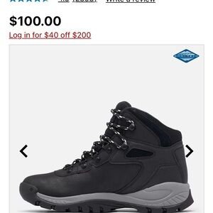 Columbia women’s hiking boots